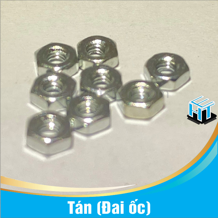 COMBO 50 con tán (Đai ốc) các loại M2,M3,M4,M5