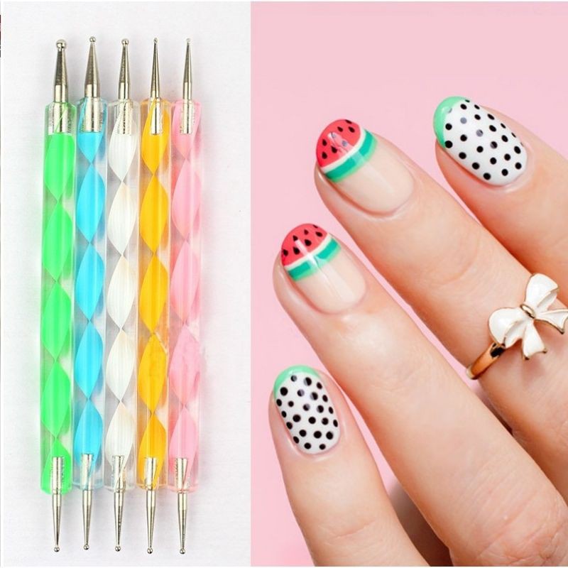 [HCM]Set 5 cọ chấm bi đủ size