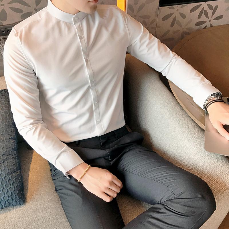 Áo Sơ Mi Cổ Trụ Năm 2018