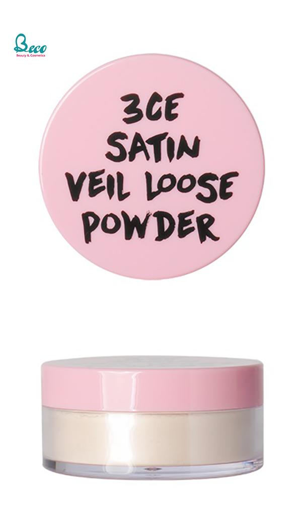 Phấn bột 3CE Satin Veil Loose Powder