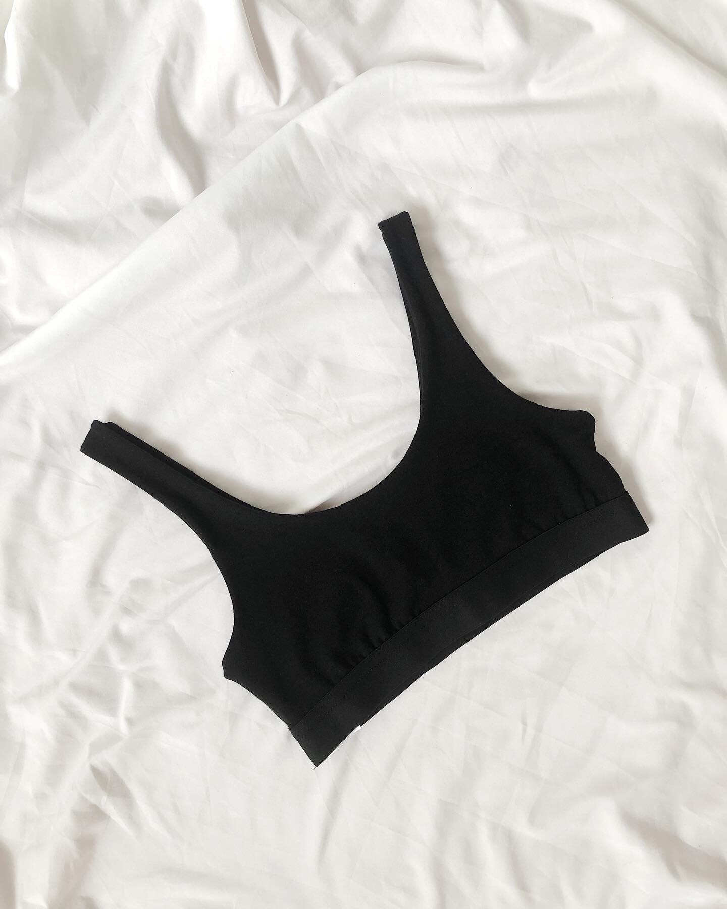 Áo Ba Lỗ Cotton Huyenmay - Ba Lỗ Đen