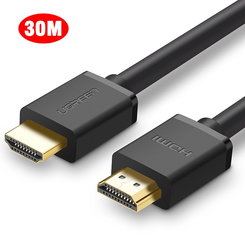 Cáp hdmi dài 30m ugreen 10114 hỗ trợ độ phân giải fullhd 1080p