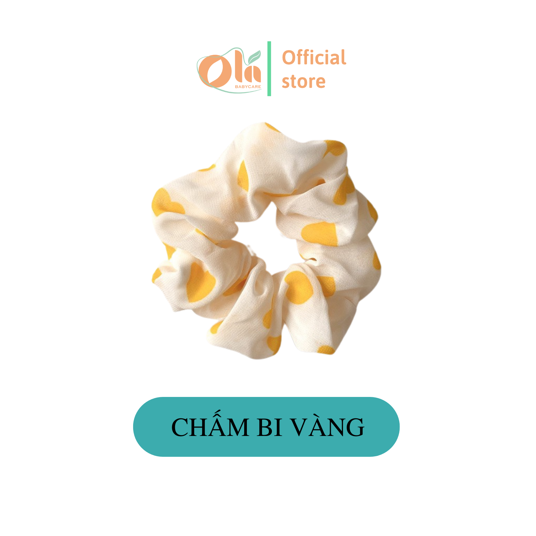 DÂY CỘT TÓC SCRUNCHIES THIẾT KẾ XINH XẮN