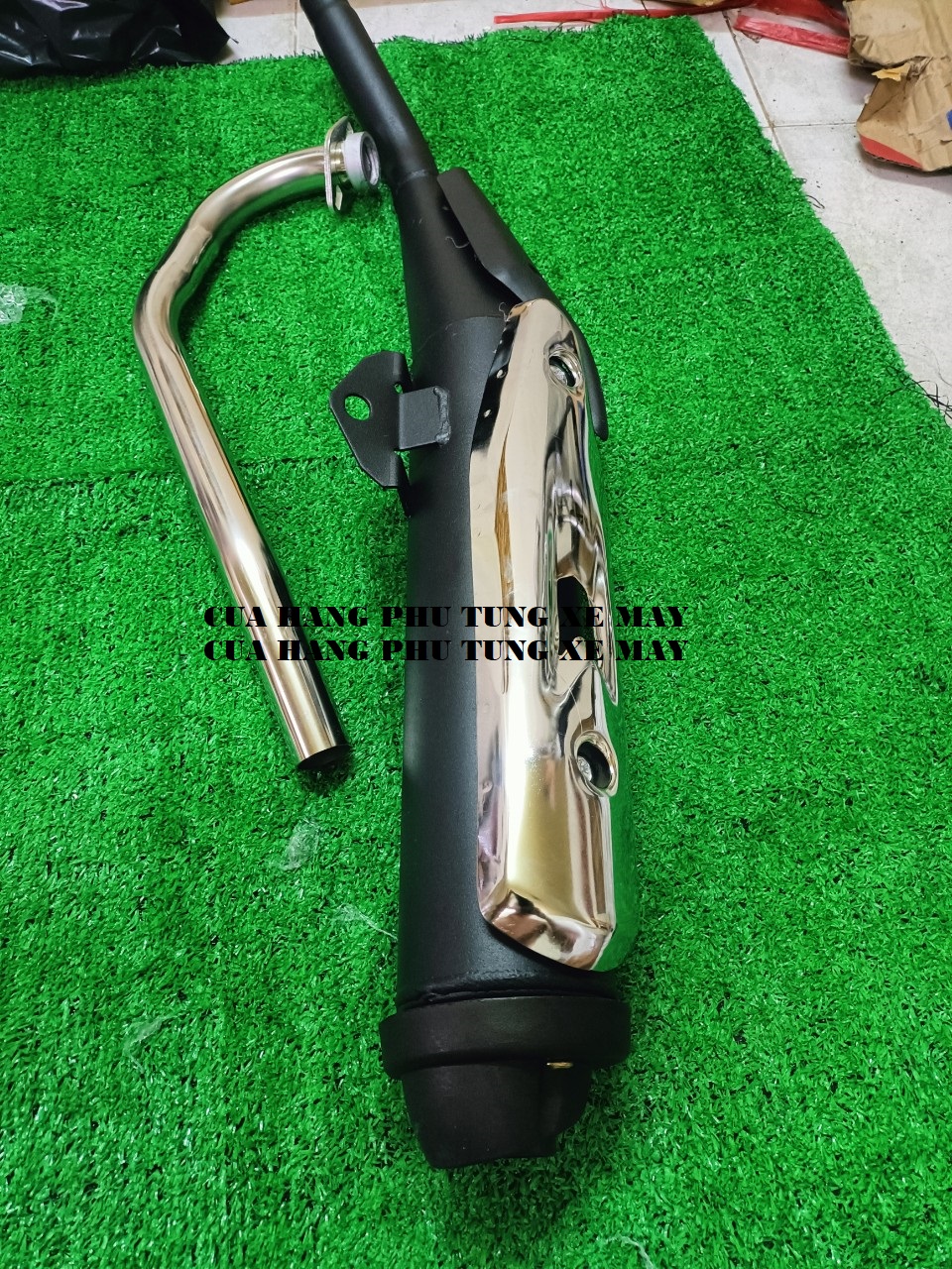 Pô tăng gắn xe winner 150, winner x v2 v3, sonic tặng kèm ốp pô + đít pô tfx xịn