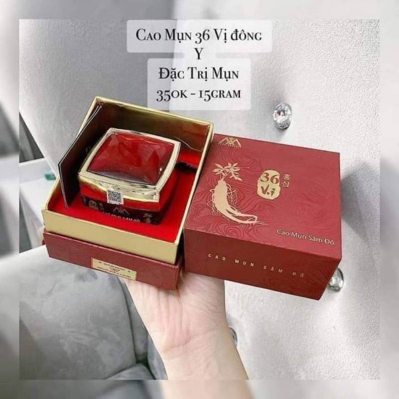 CAO MỤN SÂM ĐỎ 15G TẶNG KÈM GEL HÚT MỤN ĐẦU ĐEN giá rẻ