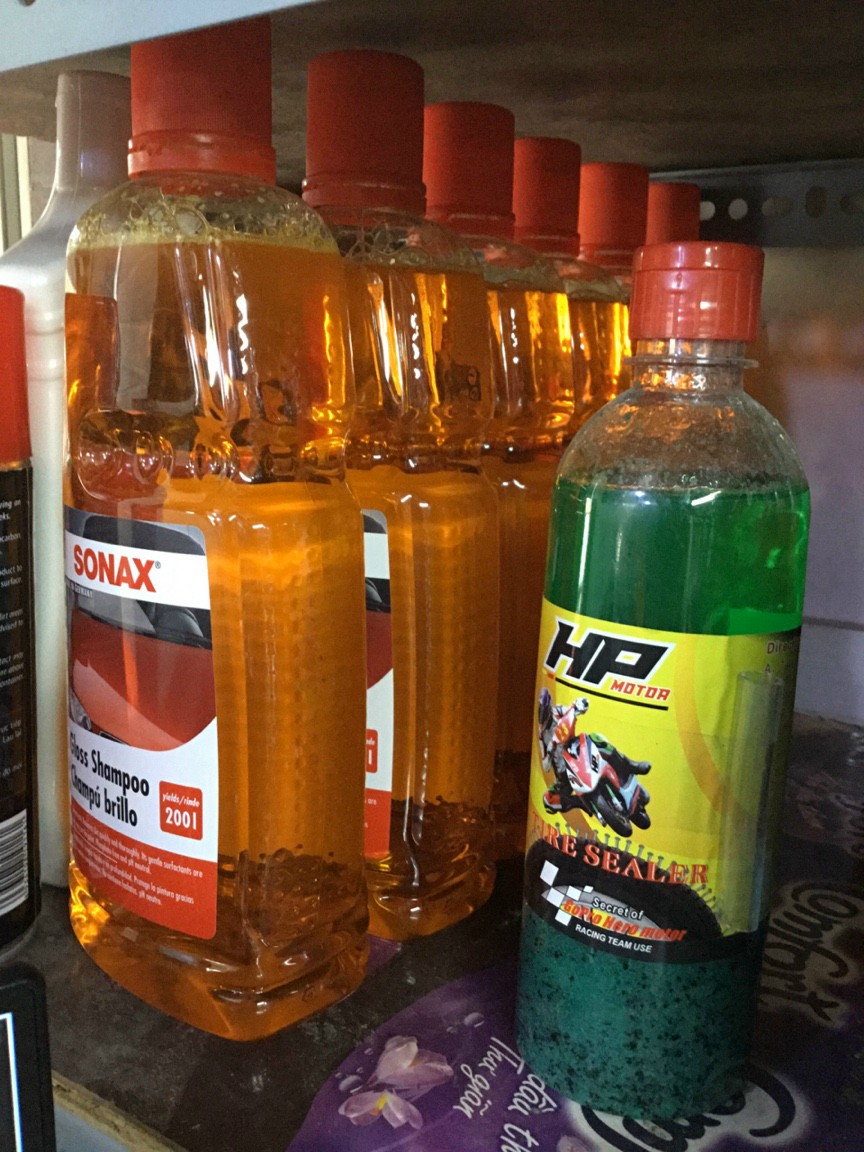 Dung dịch xà bông rửa xe sonax