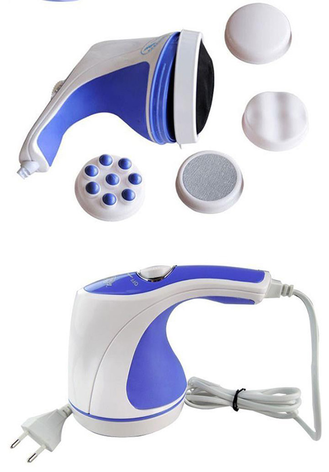 Máy Massage Toàn Thân Relax & Spin Tone (3 đầu massage) Cầm Tay Nhỏ Gọn