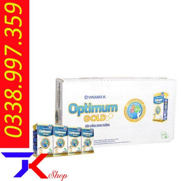Thùng 48 hộp Sữa bột pha sẵn Optimum Gold 110ml
