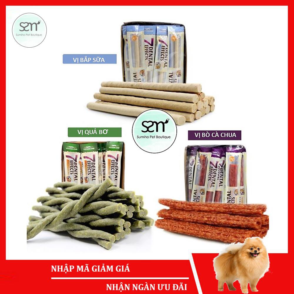 [HCM]Xương gặm 7 Dental Effect sạch răng thơm miệng cho chó
