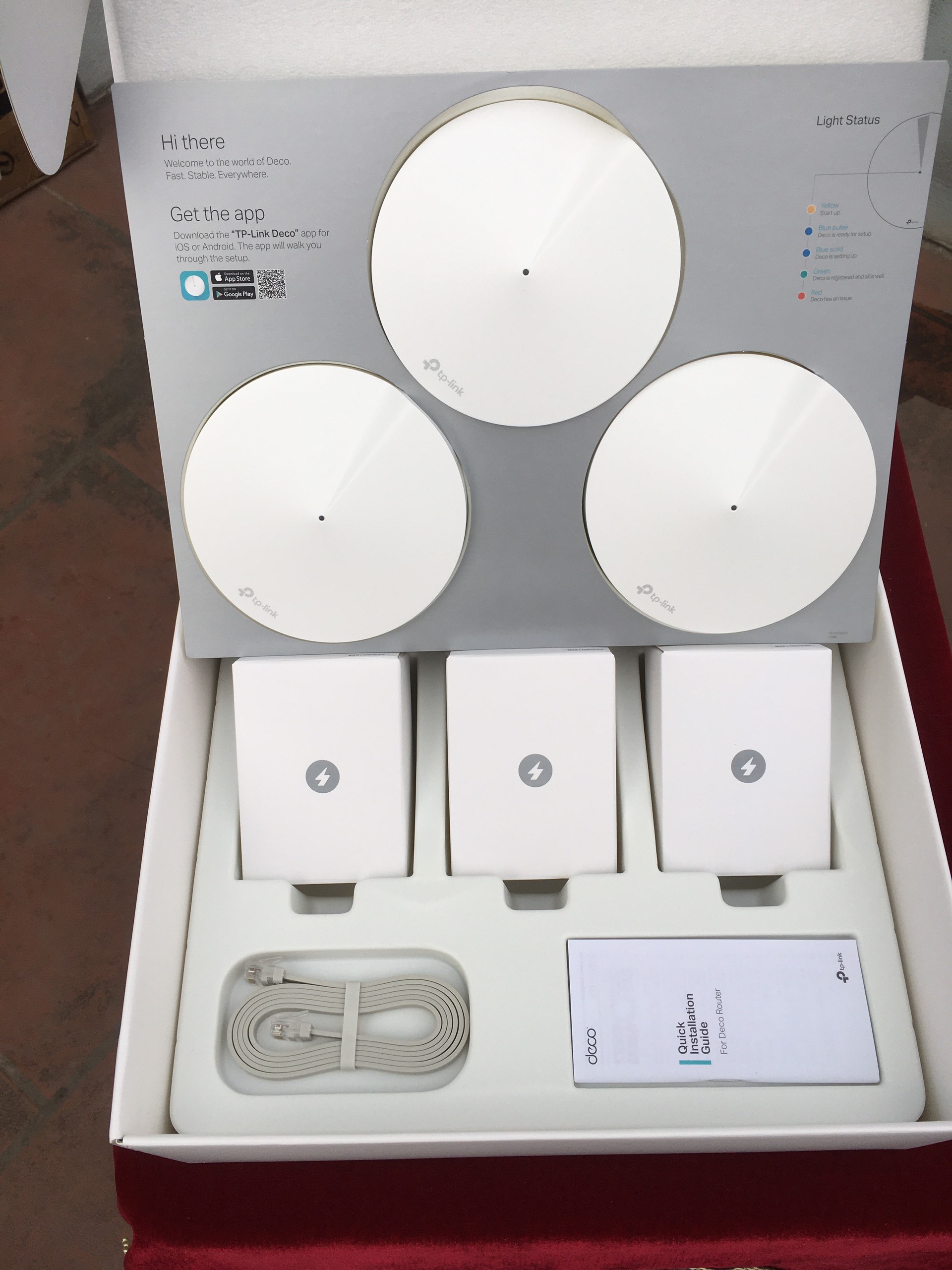 Đã sử dụng - Bộ phát Wifi Mesh TP-Link Deco M5