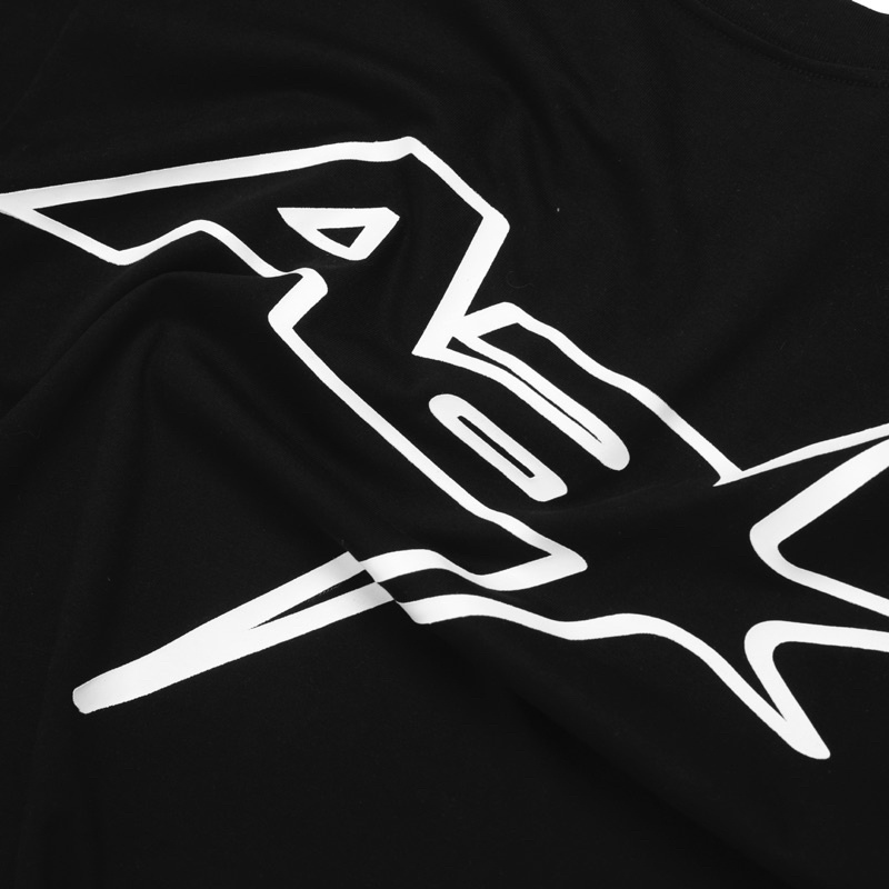 AA RACING LOGO // BLACK - ÁO THUN PHÔNG CHỮ RACING AA