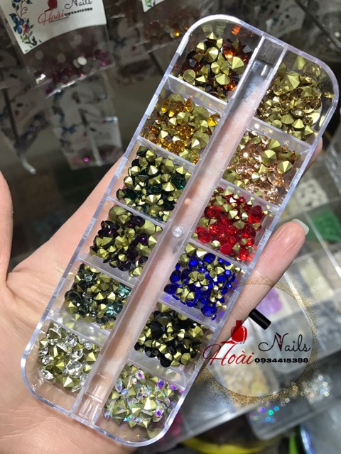 Set đá nhọn Phụ kiện Nail