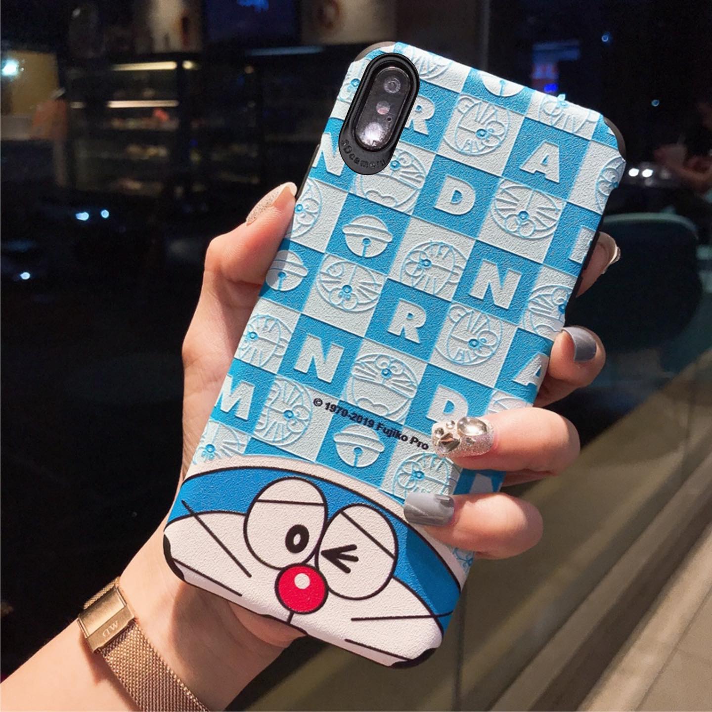 Ốp Iphone Đôremon IND Dẻo 6/6plus/6s/6s plus/6/7/7plus/8/8plus/x/xs/xs max/11/11 pro/11 promax