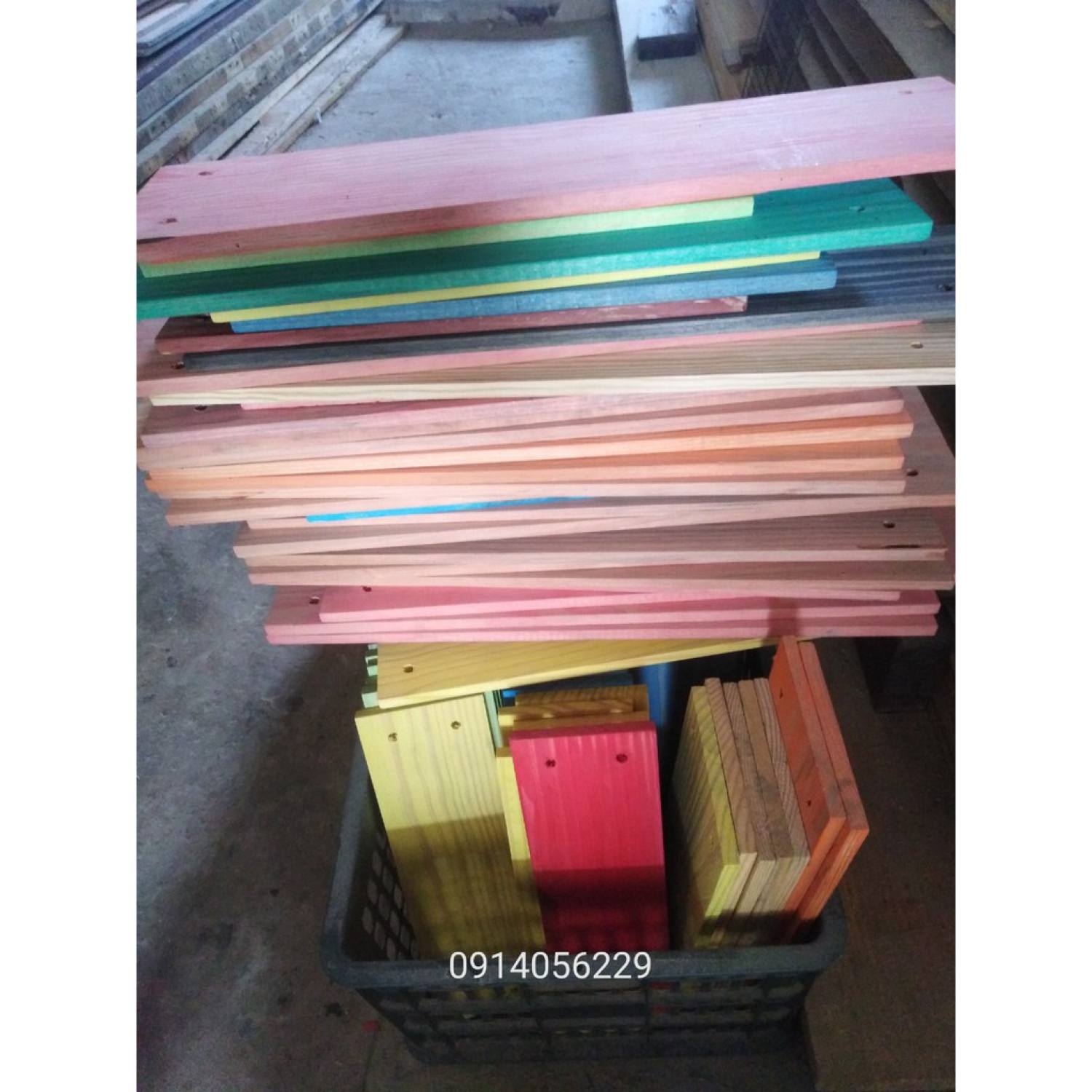 Kệ gỗ treo tường (Kệ treo dây thừng)