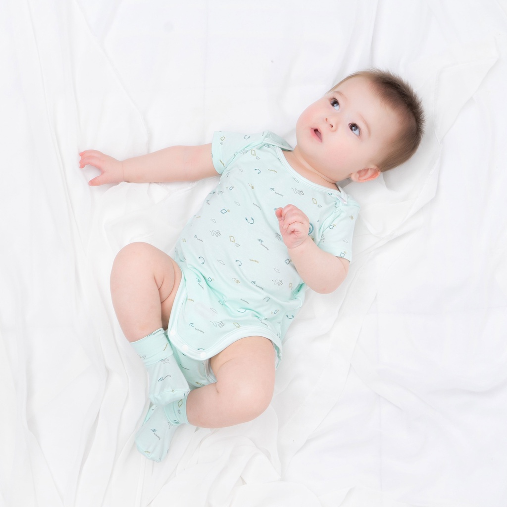 Set Bao Tay Bao Chân - Bambus Techno Bu Baby