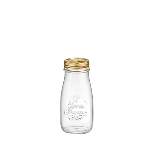 CHAI ĐỰNG SỮA HẠT Quattro 400ml (Bormioli Rocco) MADE IN ITALY