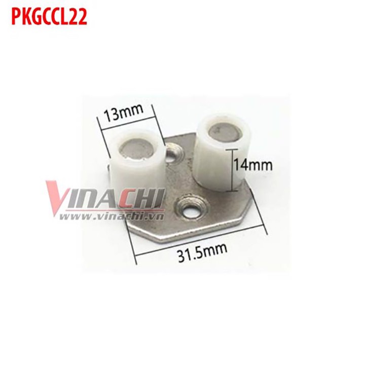 Phụ kiện giữ cánh cửa lùa loại 1 - 1 con lăn