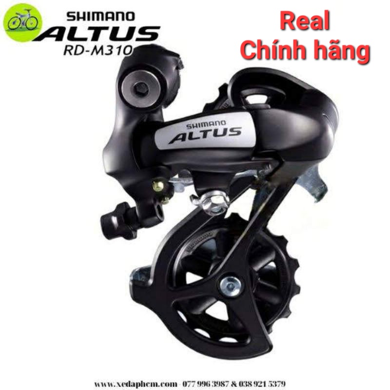 Củ cùi đề sau xe đạp Shimano Altus RD-M310 7-8 Speed