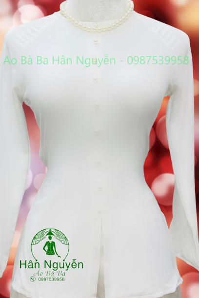 (Áo Lẻ) ÁO BÀ BA LỤA TRƠN TẮM Ý DÂY KÉO