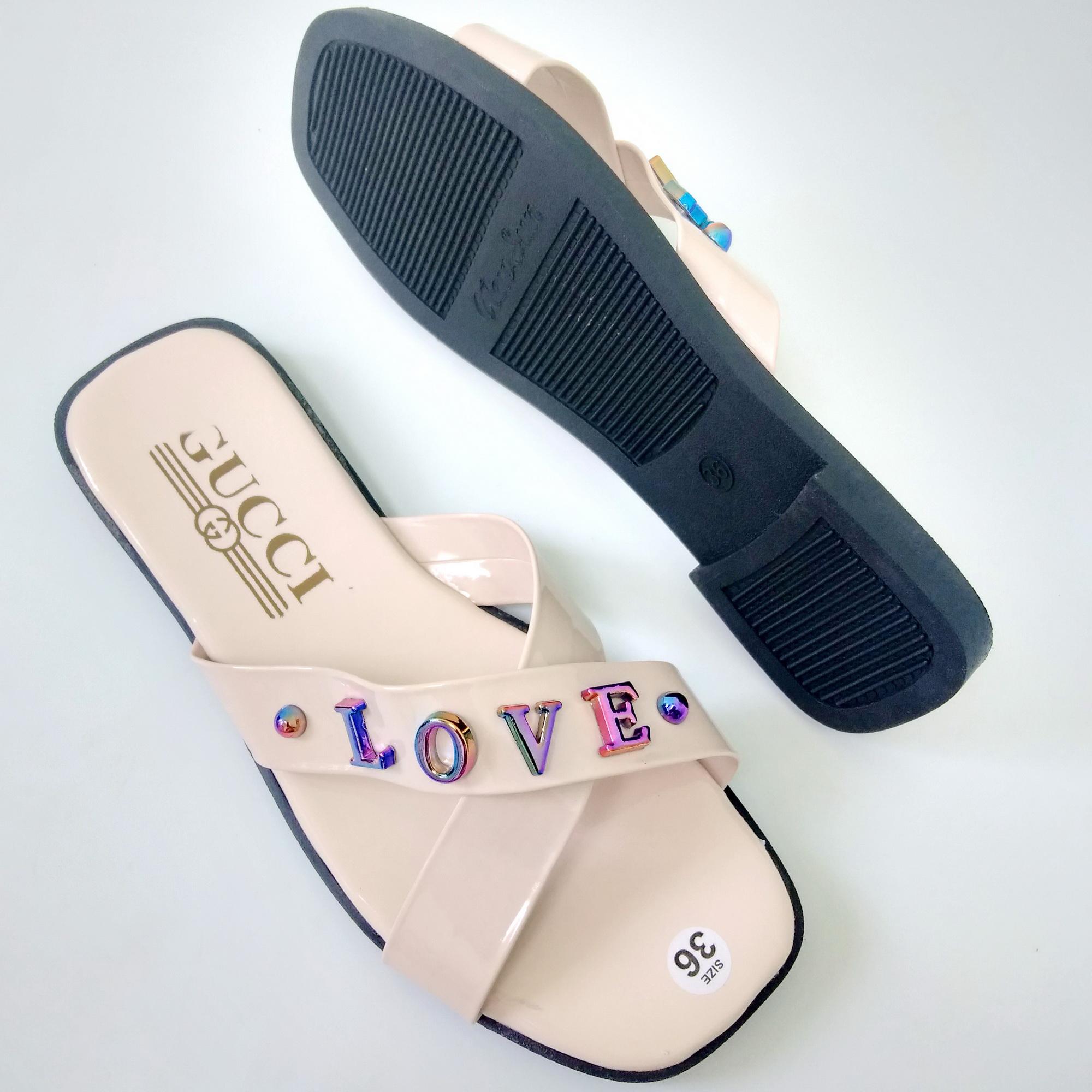 [HCM]Dép quai chéo LOVE