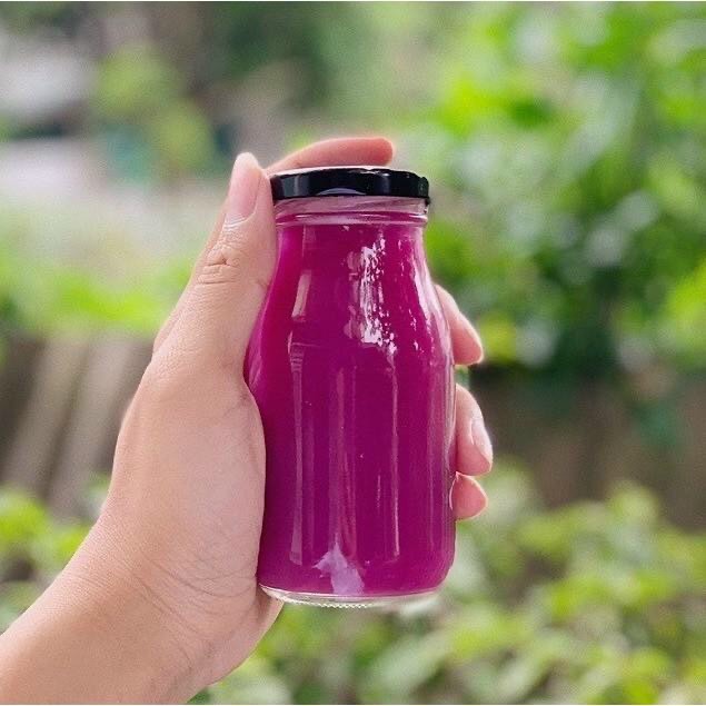 Set 10 chai thủy tinh 200ml đựng sữa