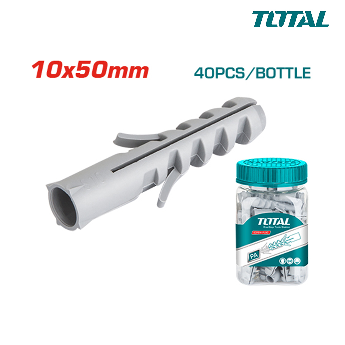 Bộ 40 tắcc kê 10x50mm TOTAL