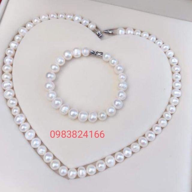 Bộ trang sức cho phái đẹp hạt 8ly