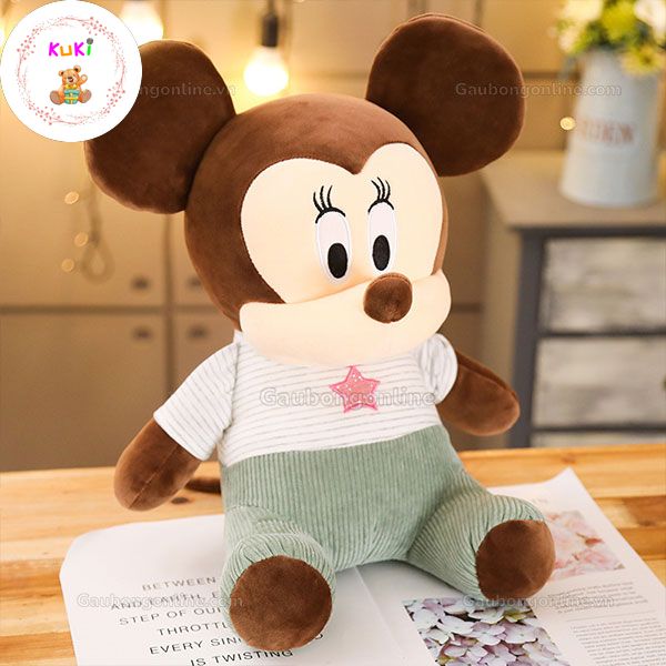 Gấu Bông Chuột Bông Mickey Ngôi Sao