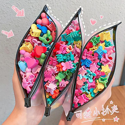 Túi 50c kẹp tóc càng cua cho bé [hình ngẫu nhiên]