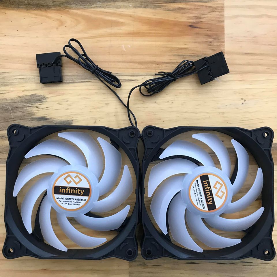 FAN QUẠT LED A-RGB INFINITY KAZE 12CM NEW