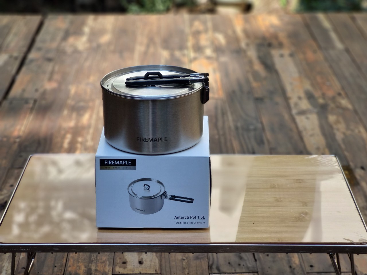 Nồi inox tay cầm ABS Antarcti Fire Maple