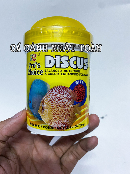 "hoàn tiền đến 10%" thức ăn cho cá dĩa discus pro choice bits dạng viên 60g