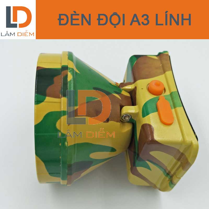 [HCM]ĐÈN ĐỘI ĐÈN PIN SẠC LED SIÊU SÁNG CHÓA LỚN 80MM