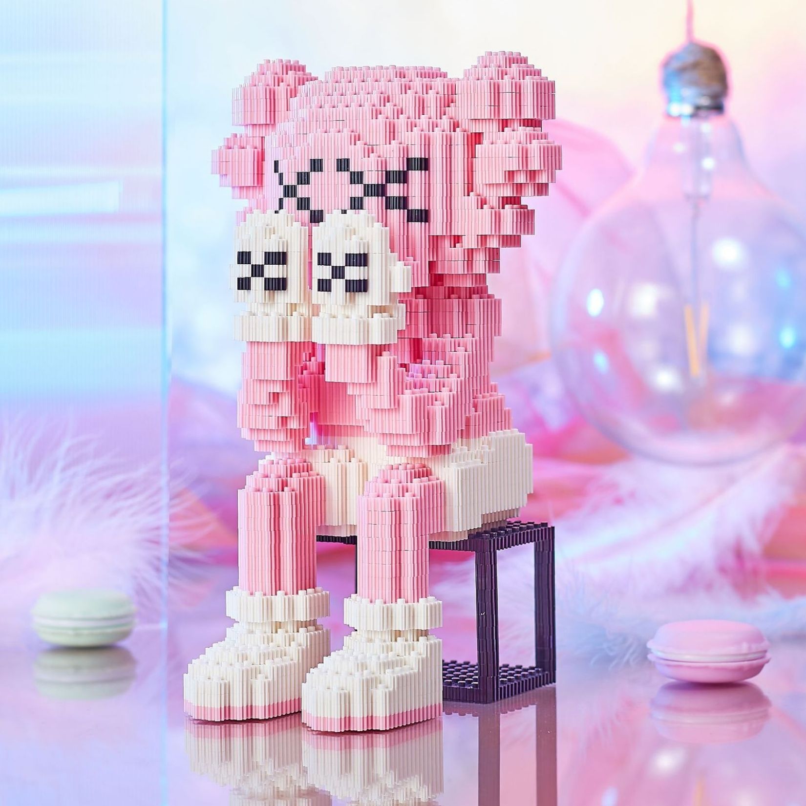 Kaws Mô Hình Lắp Ghép Nhân Vật Kaws