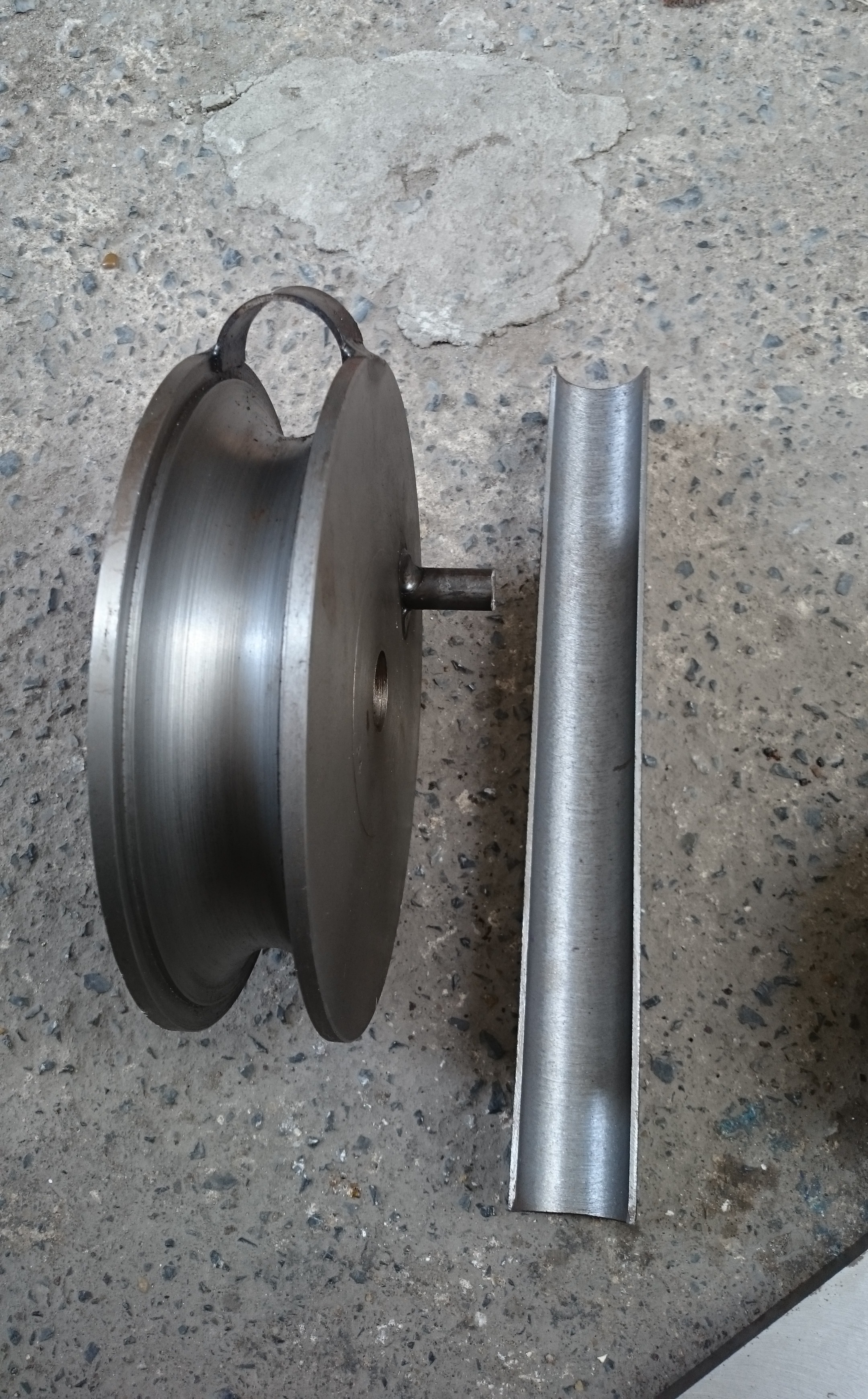 Vam uốn ống inox phi 32 đủ bộ, Máy uốn ông inox.
