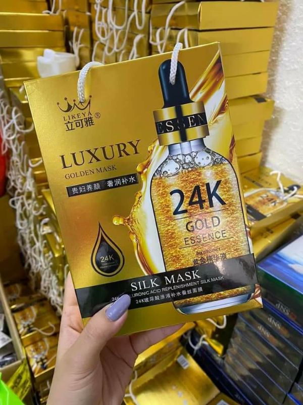 Mặt nạ 24K Luxury LiKeYa ( 10 Miếng/ Hộp)