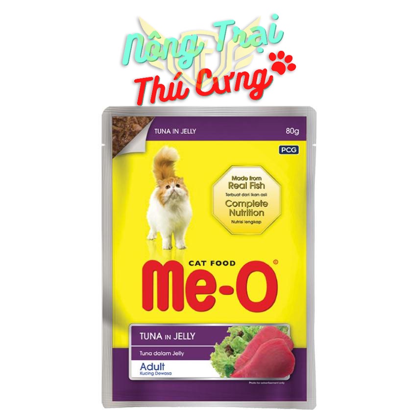 Pate mèo me-o 80g - vị cá ngừ
