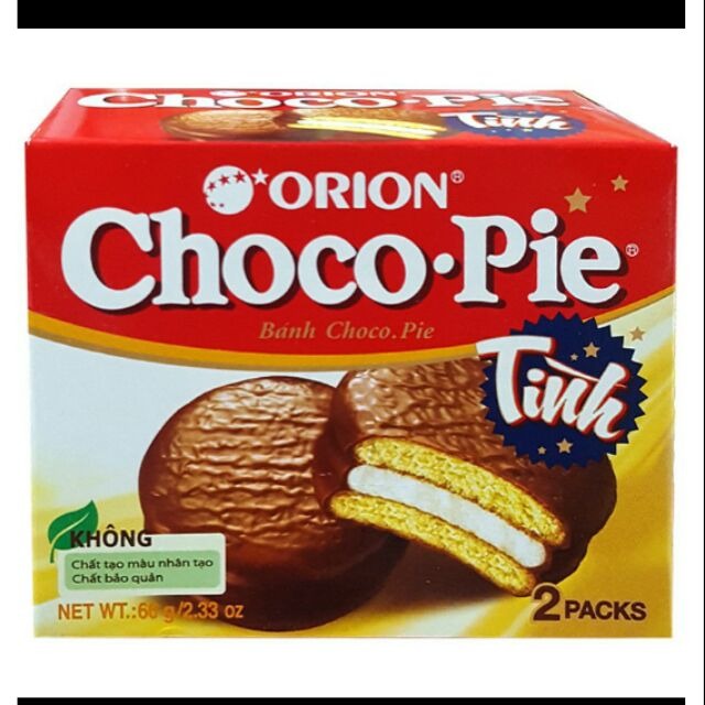 Bánh choco.pie hộp 12 cái = 396g. date mới