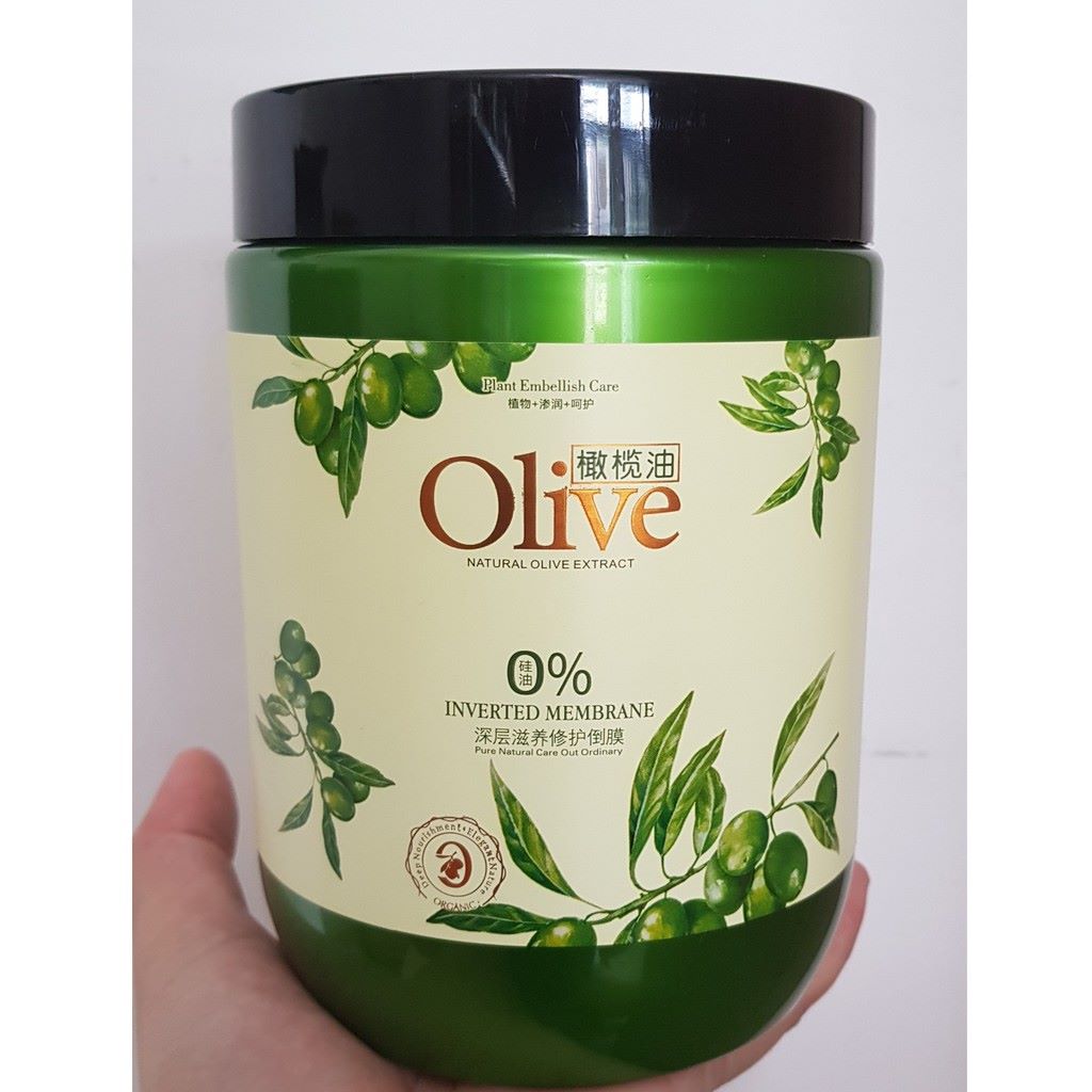 Dầu Hấp Tóc OLIVE 0% Hàng Nội Địa Trung 1000ML