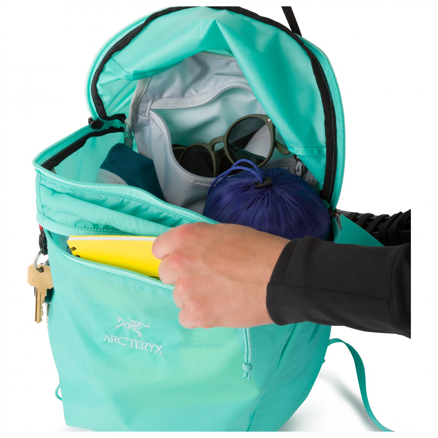 Balo Gấp Gọn Nam Nữ ARC'TERYX INDEX 15 Chống Nước Xếp Gọn Nhỏ Nhẹ Tiện Dụng Dễ Sử Dụng