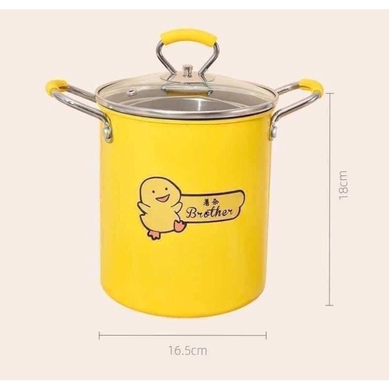 Nồi chiên ngập dầu mini vịt vàng