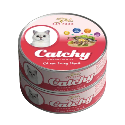 Pate cho mèo 5PLUS CATCHY, Pate Catchy cho mèo
