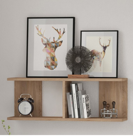 Kệ sách treo tường 80cm-giá xưởng