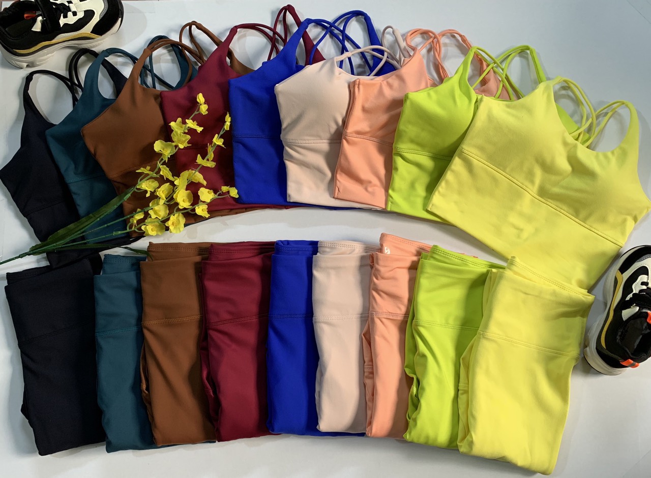 set bộ đồ thể thao tập gym yoga nữ
