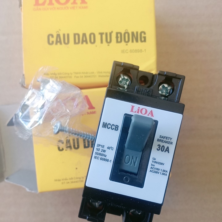 CẦU DAO TỰ ĐỘNG LIOA CB CÓC