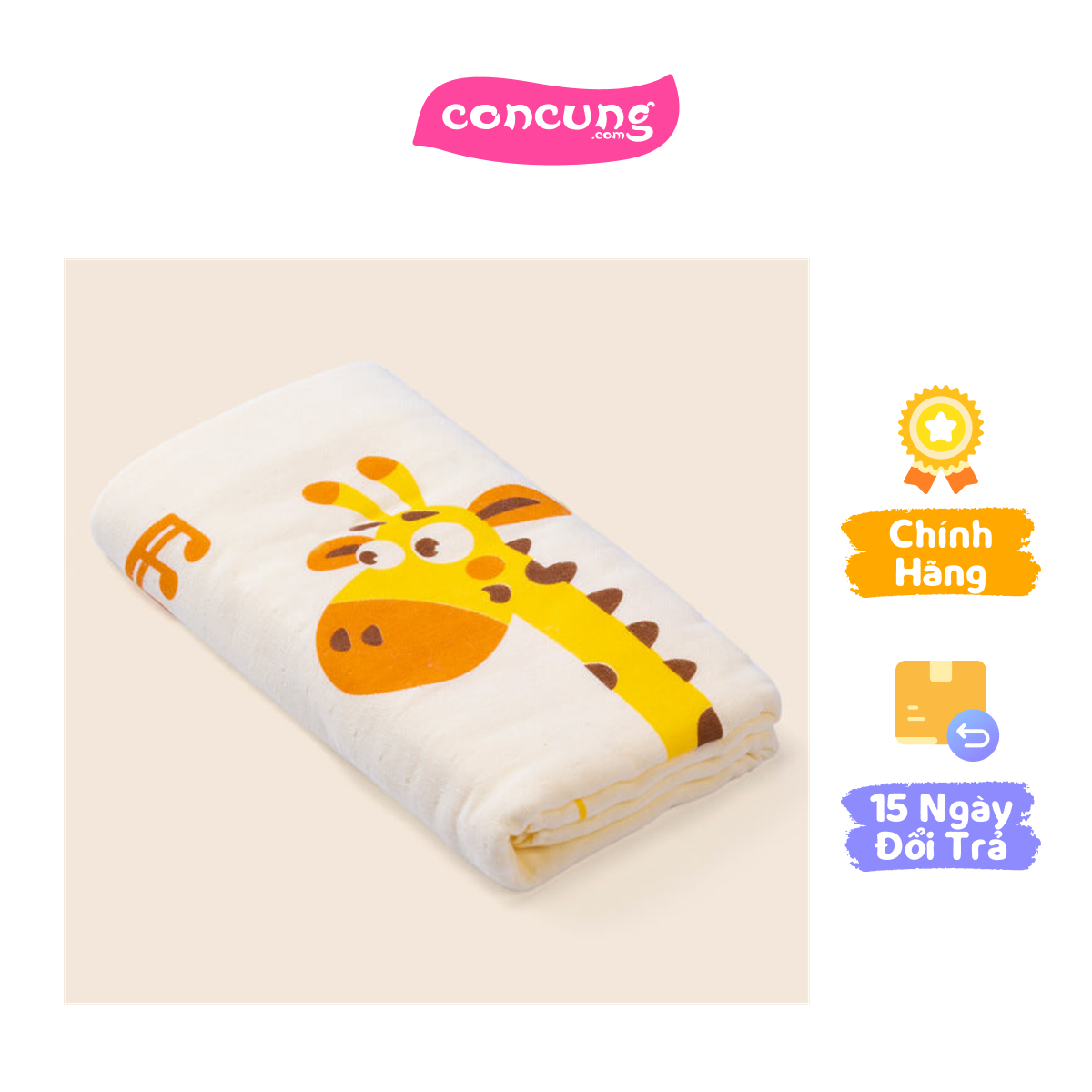 Khăn tắm trẻ em Cotton Animo BM9T