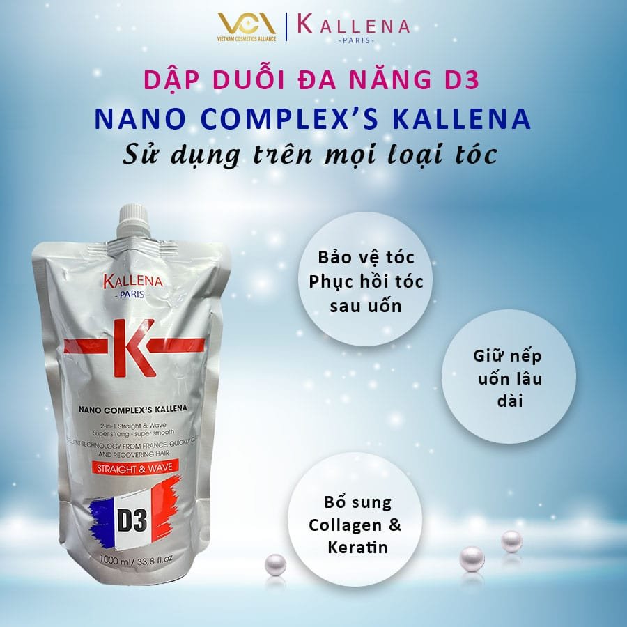 Kem dập uốn đa năng D3 x 1000ml