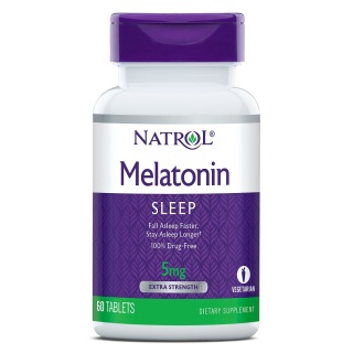 Viên Uống Natrol Melatonin 5mg 60 Viên Sleep hỗ trợ giấc ngủ Cosin Store thumbnail