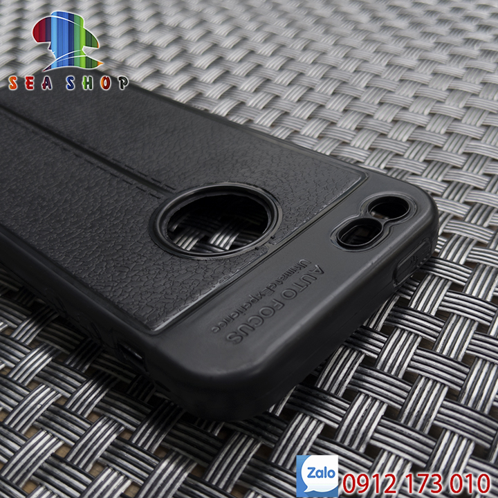 Ốp lưng Iphone 5 / 5S nhựa dẻo - Chống sốc - Vân da