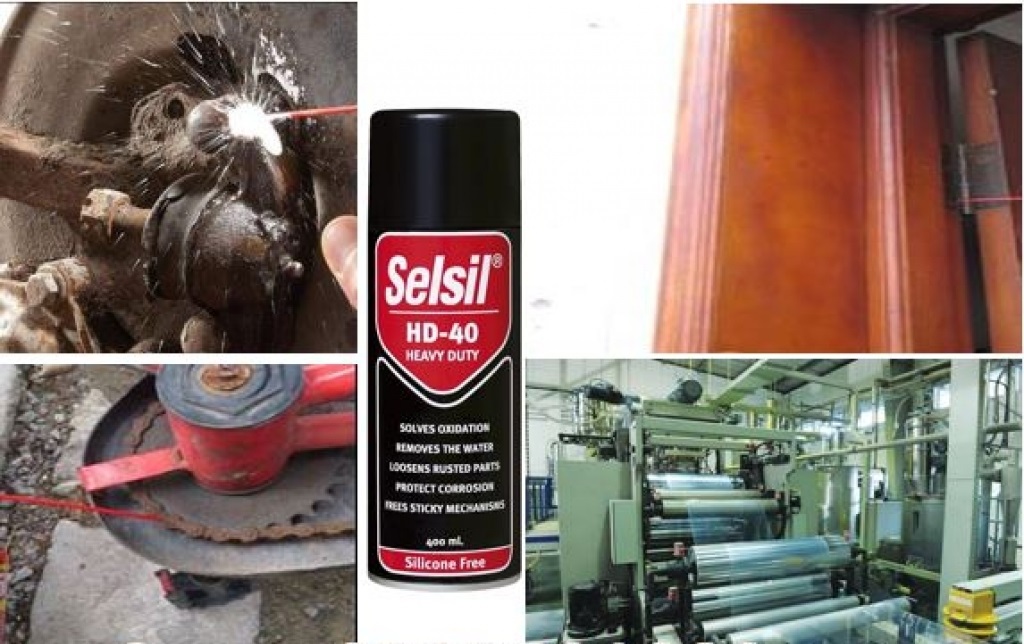 [HCM]CHAI SELSIL PHÁ RỈ SÉT SIÊU MẠNH - SELSIL HD-40 400ML